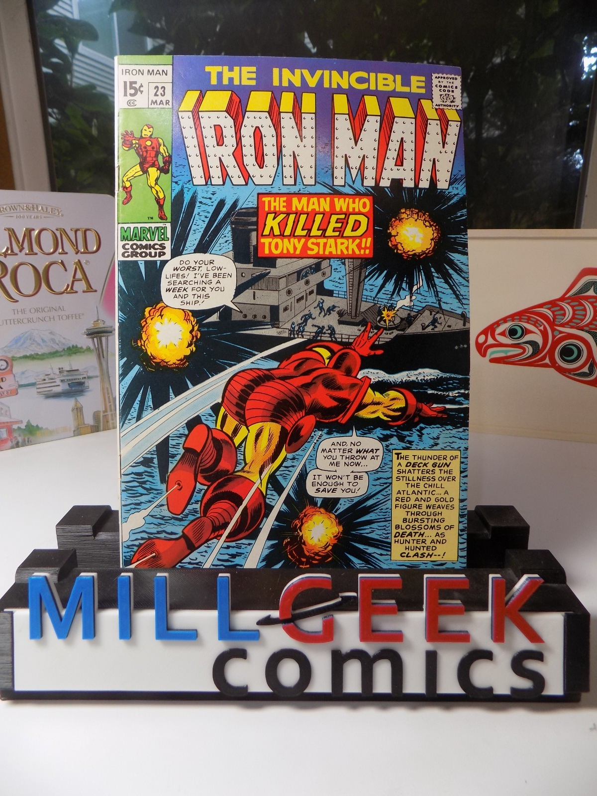 Iron Man #23 Marvel Comic March 1970 Very Fine-