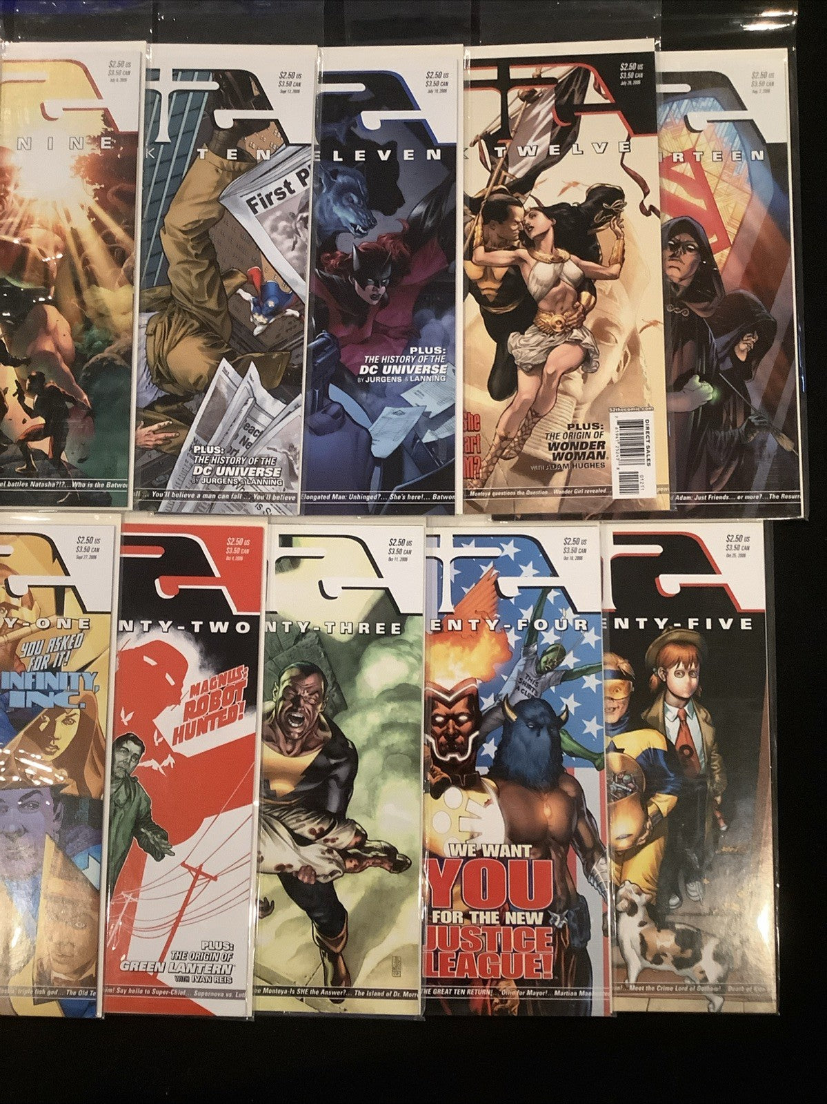 52 #1-52 + World War 3 #1-4 Complete Comic Set, DC Comics, 1st App Batwoman