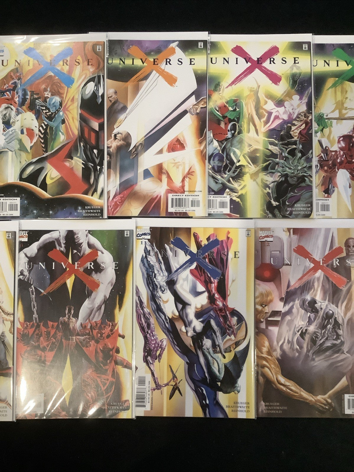 Universe X #0-12 + Specials Complete Comic Set, Marvel, Alex Ross, Jim Krueger