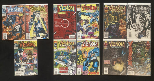 Venom Comic Bundle: Funeral Pyre, Nights Of Vengeance, The Hunger, All Complete