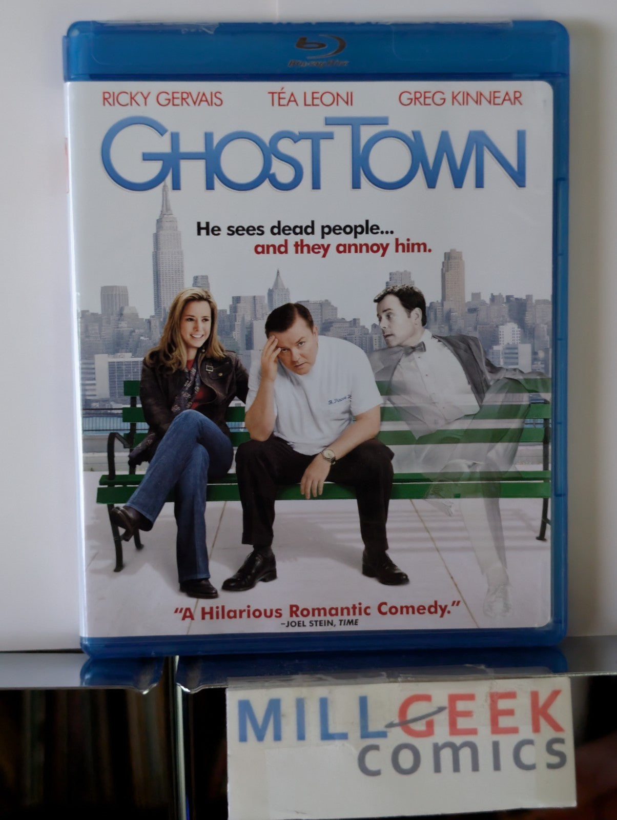 Ghost Town, Ricky Gervais & Tea Leoni (Blu-ray) -JD