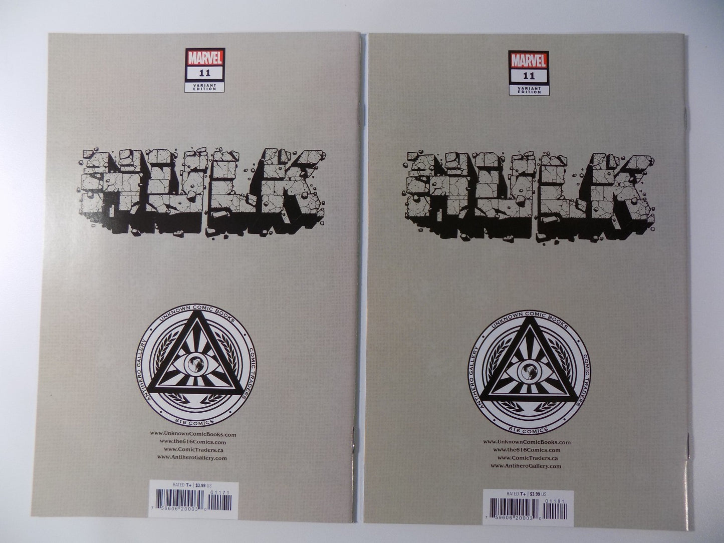 Hulk #11 Nakayama Unknown Comic Trade Dress & Virgin Variants March 2023