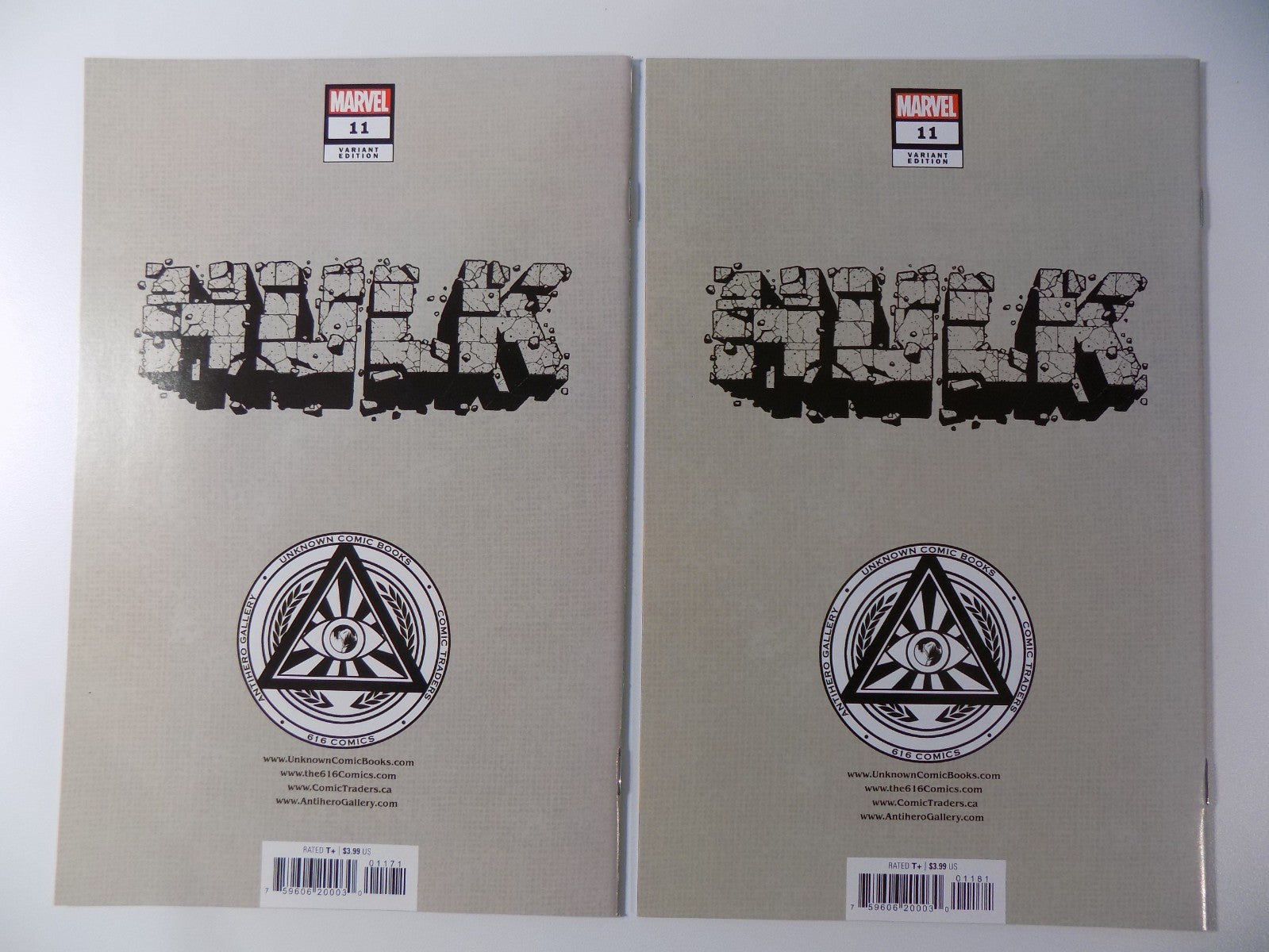 Hulk #11 Nakayama Unknown Comic Trade Dress & Virgin Variants March 2023