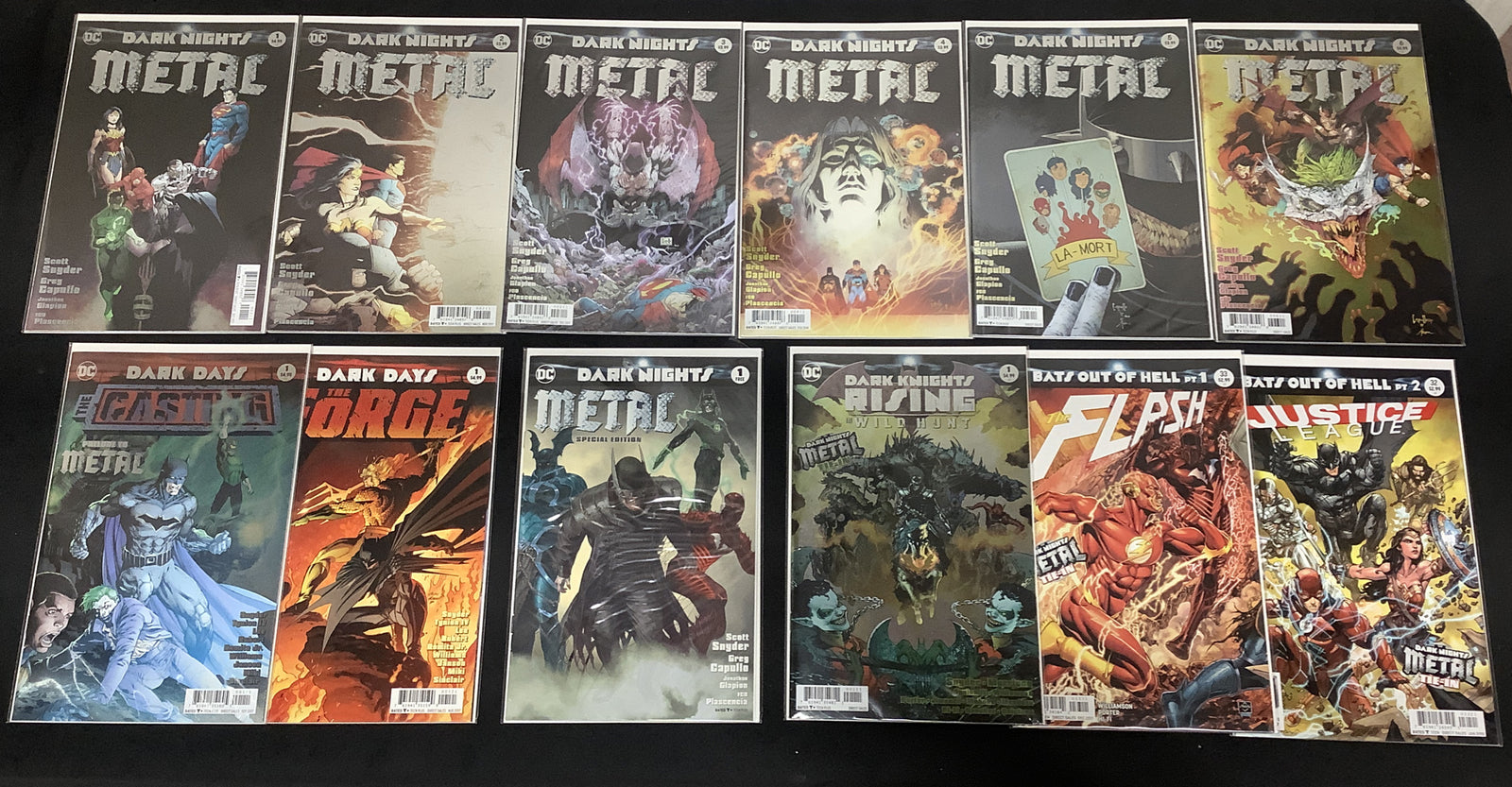 Dark Nights Metal Bundle 1-6, Prelude One-shots, Dark Batman One-shots, See Pics