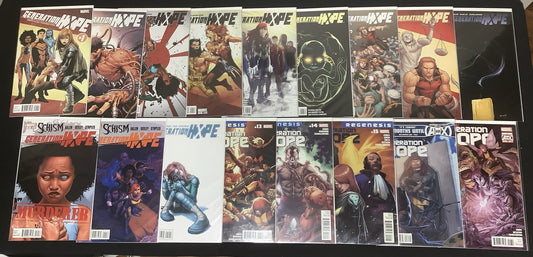 Generation Hope Series #1-17 Complete Comic Run, Kieron Gillen, Marvel Comics