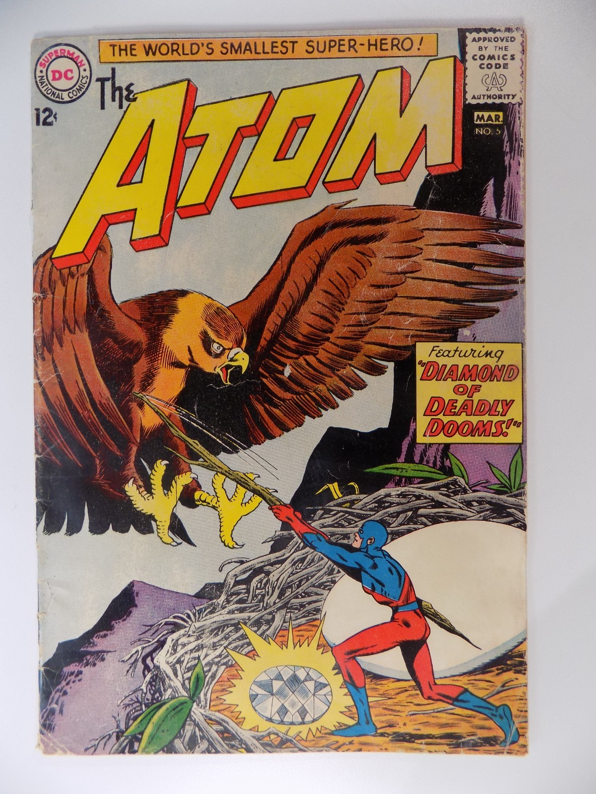 Atom #5 DC Comic March 1963 Very Good+