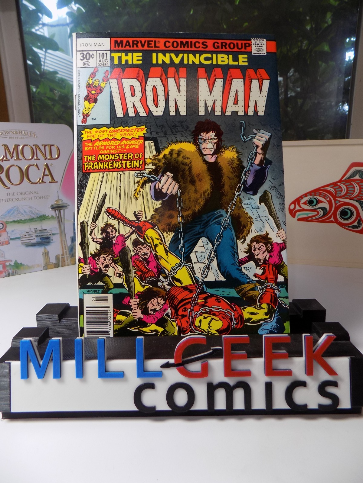 Iron Man #101 Marvel Comic August 1977 Very Fine