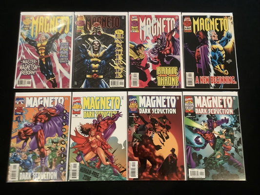 Magneto Comic Bundle: Magneto Vol.1 #1-4 Magneto Dark Seduction #1-4, Marvel