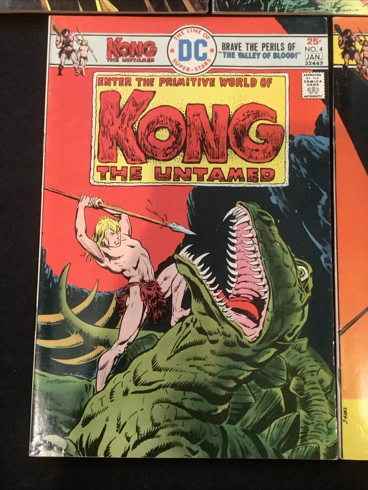 Kong the Untamed #1-5 Complete Comic Set, DC Comics, Gerry Conway, 1975