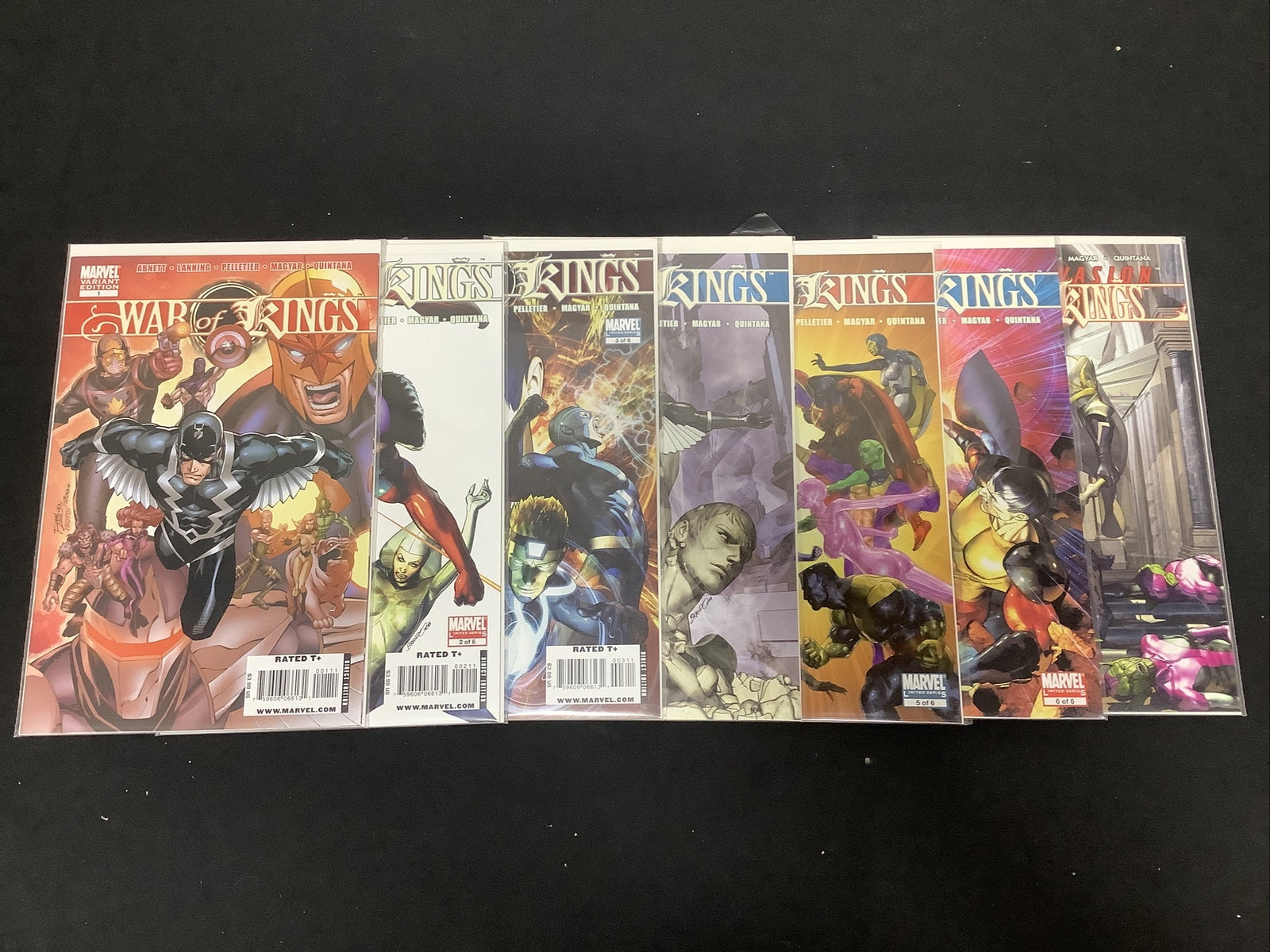 War Of Kings #1-6 + Secret Invasion: War of Kings #1 (Dan Abnett, 2009)
