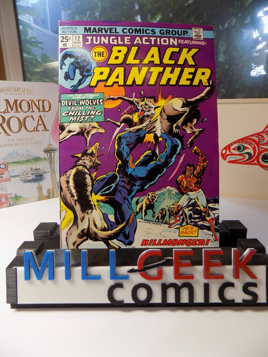 Jungle Action #12 Marvel Comic November 1974 Very Fine+