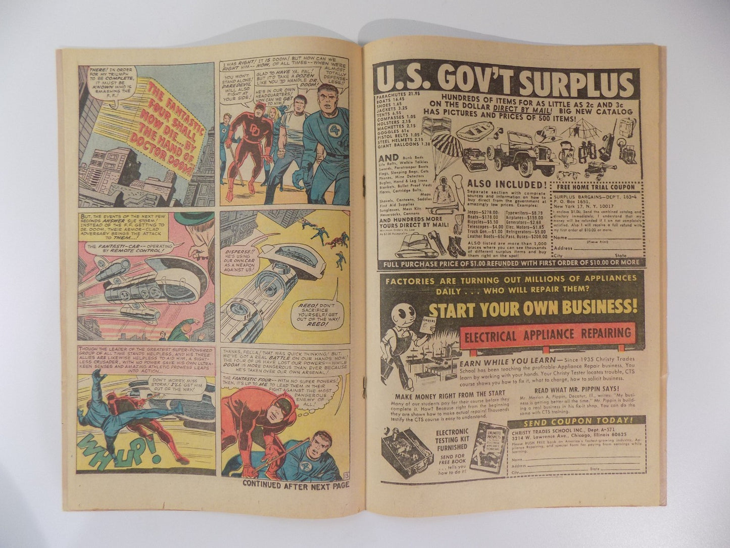 Fantastic Four #39 Marvel Comic June 1965 Fine-