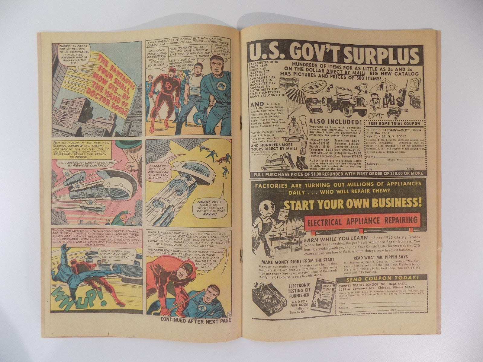 Fantastic Four #39 Marvel Comic June 1965 Fine-