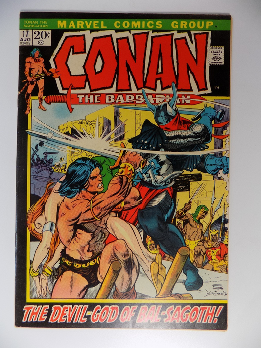 Conan #17 Marvel Comic Very Fine August 1972