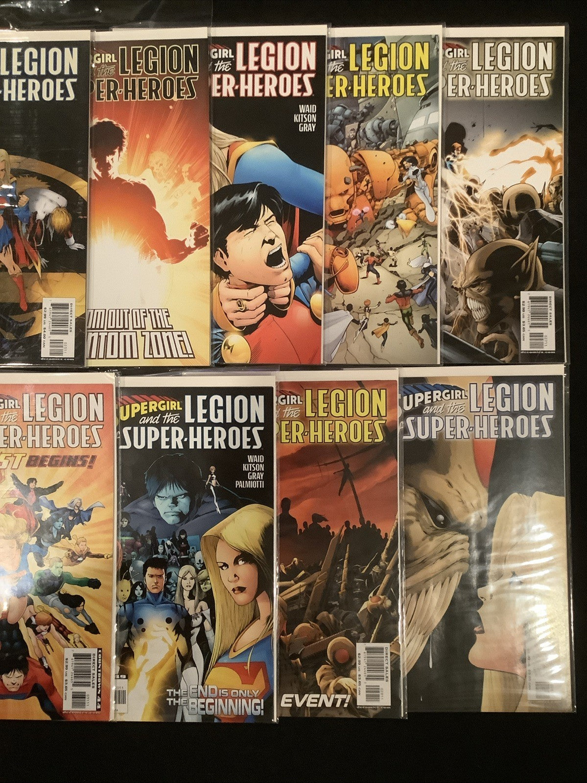 Legion Of Super-Superheroes #1-50 Complete Comic Set, DC, Supergirl, Mark Waid
