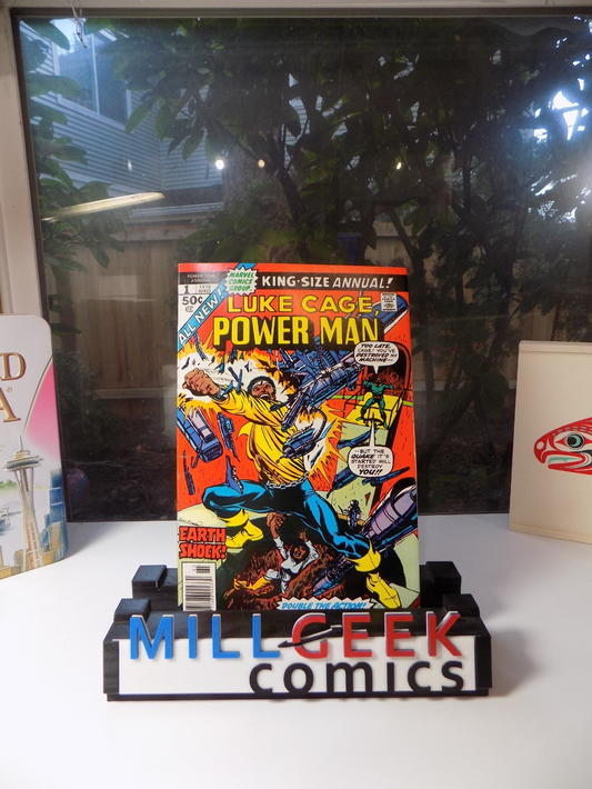 Power Man Annual #1 Marvel Comic 1976 Very Fine+