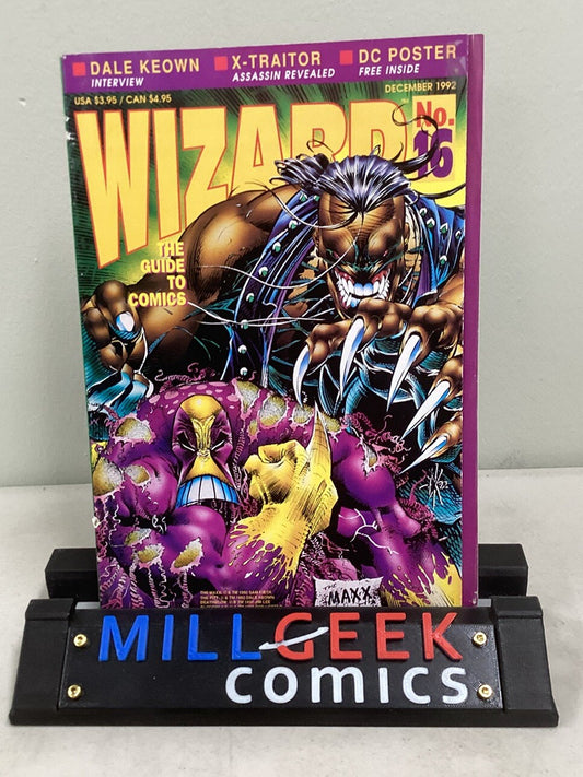 Wizard Magazine 16 W/poster