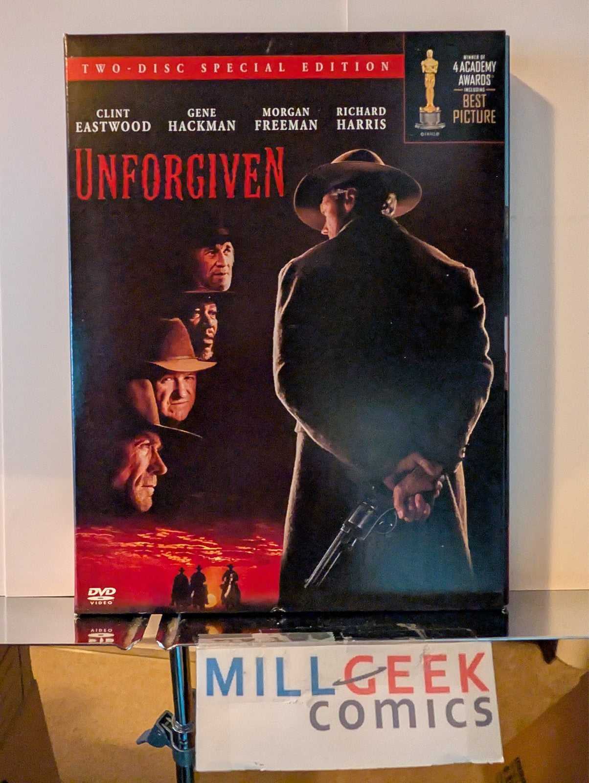 The Outlaw Josey Wales / Hang Em High / Unforgiven / High Plains Drifter(DVD)-JD