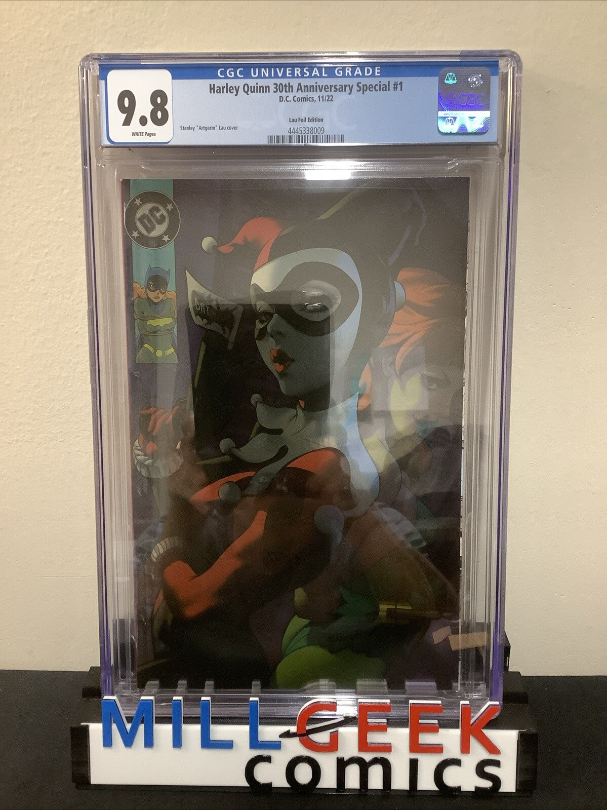 HARLEY QUINN 30TH ANNIVERSARY SPECIAL #1 (2022) CGC Graded 9.8 (NM/M) Foil Cover