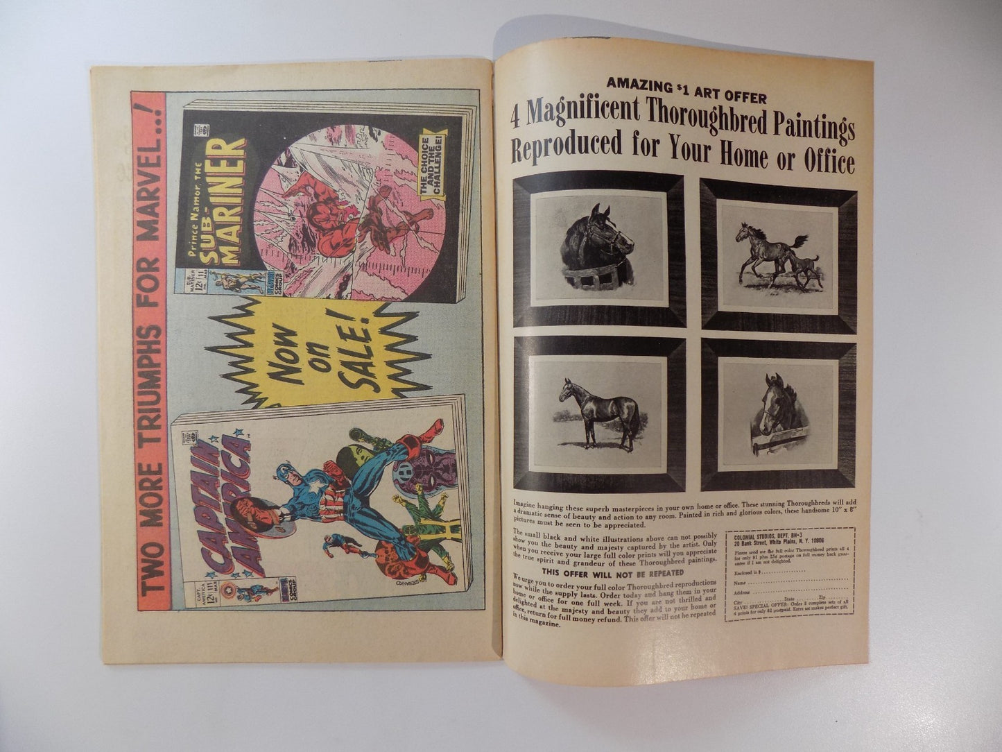 Strange Tales #178 Marvel Comic March 1969 Fine