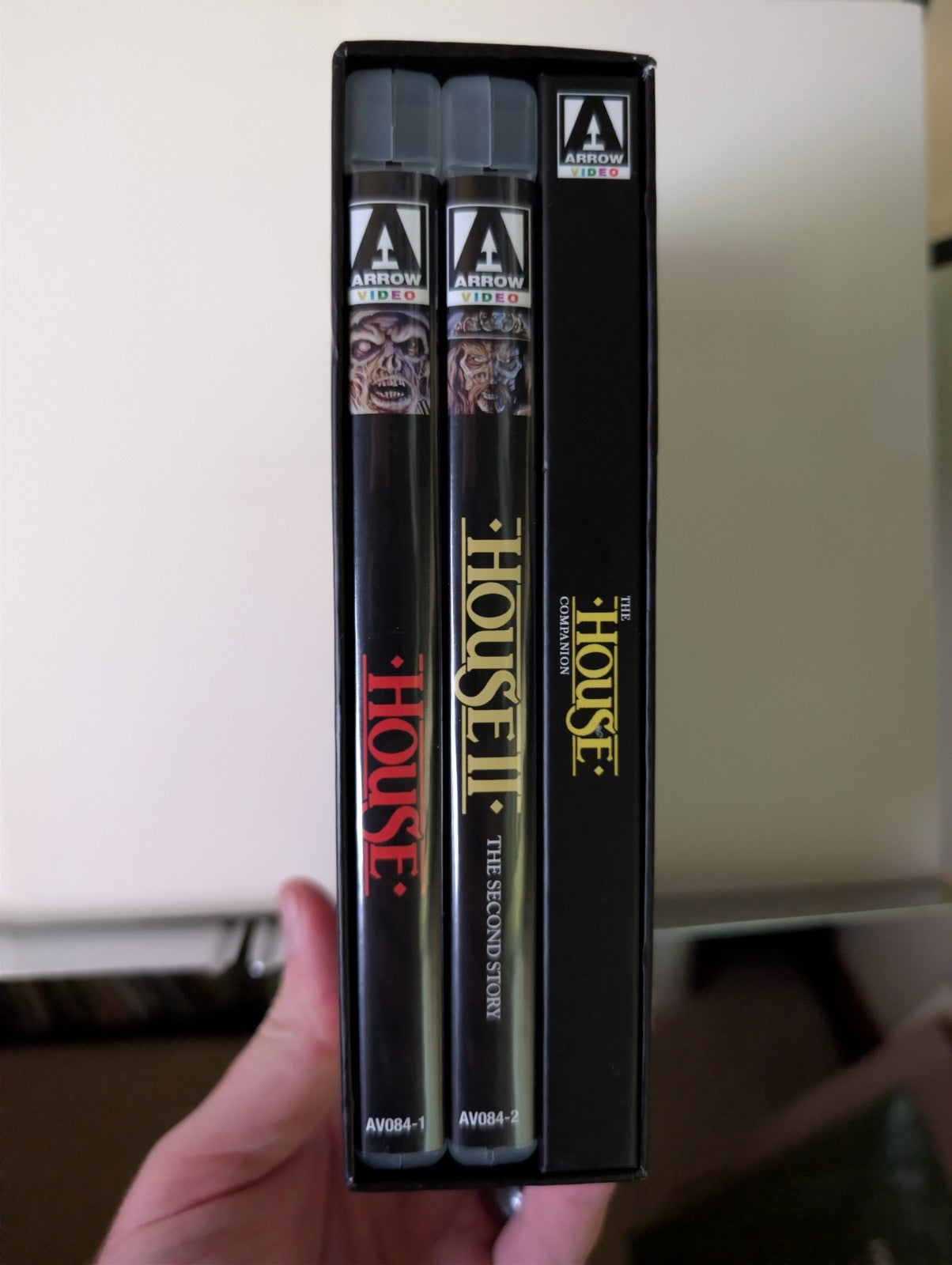 HOUSE TWO STORIES (1986/87) OOP Limited Edition Arrow Blu-Ray Set 1985 W/book-JD
