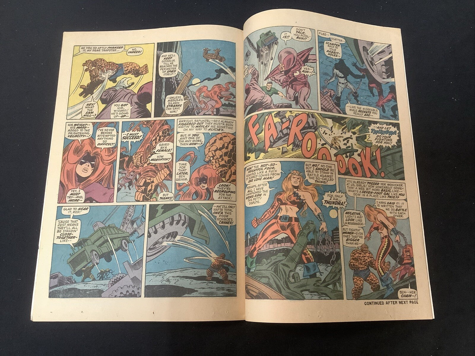 Fantastic Four #129 (1972) VF+ (8.5) Roy Thomas/John Buscema, 1st App Thundra
