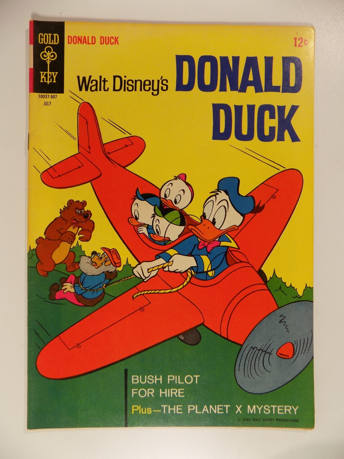 Walt Disney's Donald Duck #102 Gold Key Comic July 1965 Very Fine+