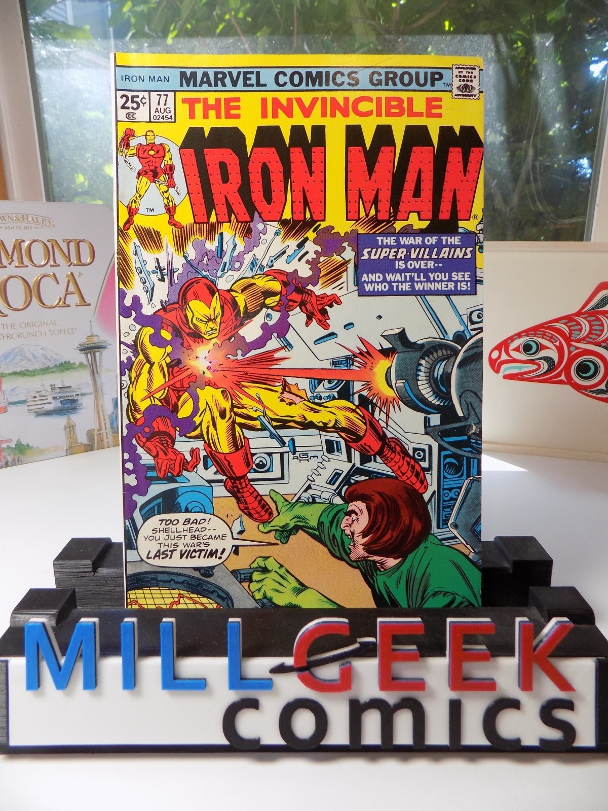 Iron Man #77 Marvel Comic August 1975 Very Fine-