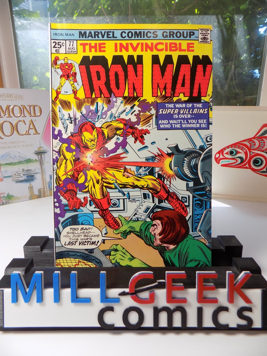 Iron Man #77 Marvel Comic August 1975 Very Fine-