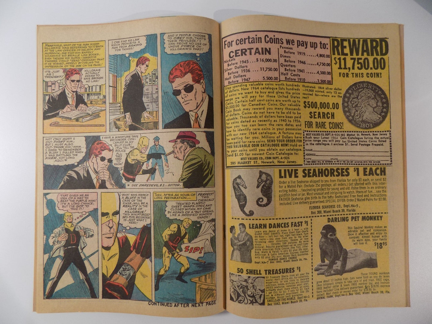 Daredevil #4 Marvel Comic Very Fine- October 1964