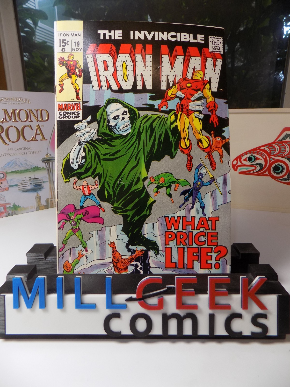 Iron Man #19 Marvel Comic November 1969 Very Fine