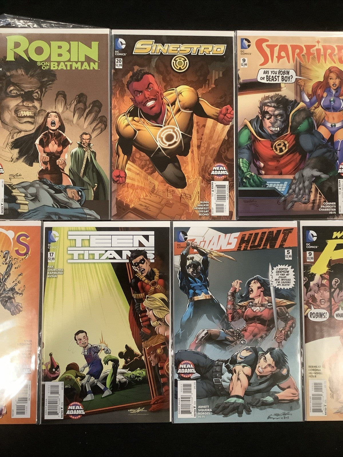 Neal Adams Variant Month Complete Comic Set, DC Comics, New 52, 26 Comics Total