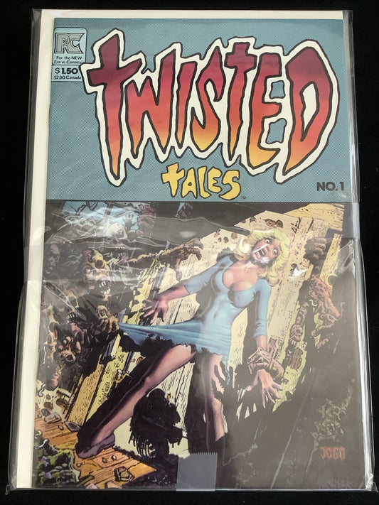 Twisted Tales #1-10 Complete Comic Run, Pacific Comics, Tough Horror Set! 1982