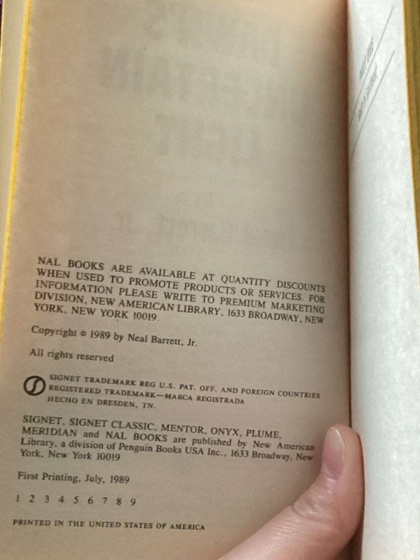 DAWN'S UNCERTAIN LIGHT By Neal Barrett, First Edition -JD
