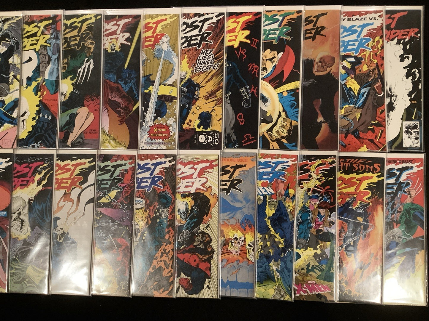 Ghost Rider #1-29 + #15 Gold Variant Comic Lot, Marvel Comics, 1st Midnight Sons