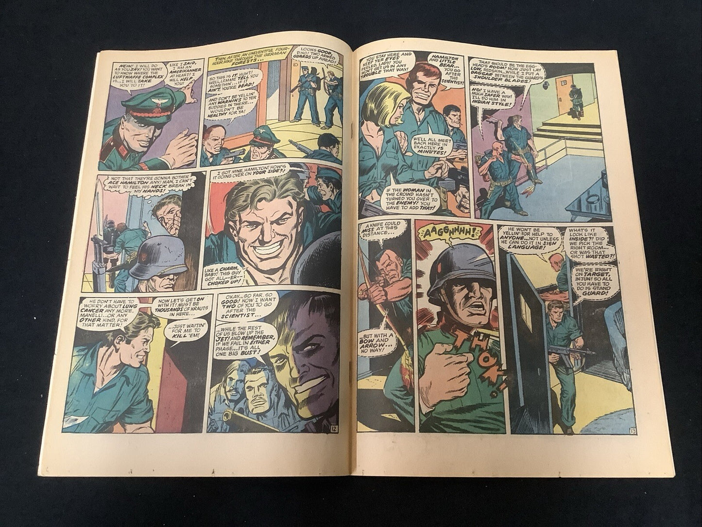 Combat Kelly #1 (1972) VF- (7.5) “Stop The Luftwaffe…Win The War”