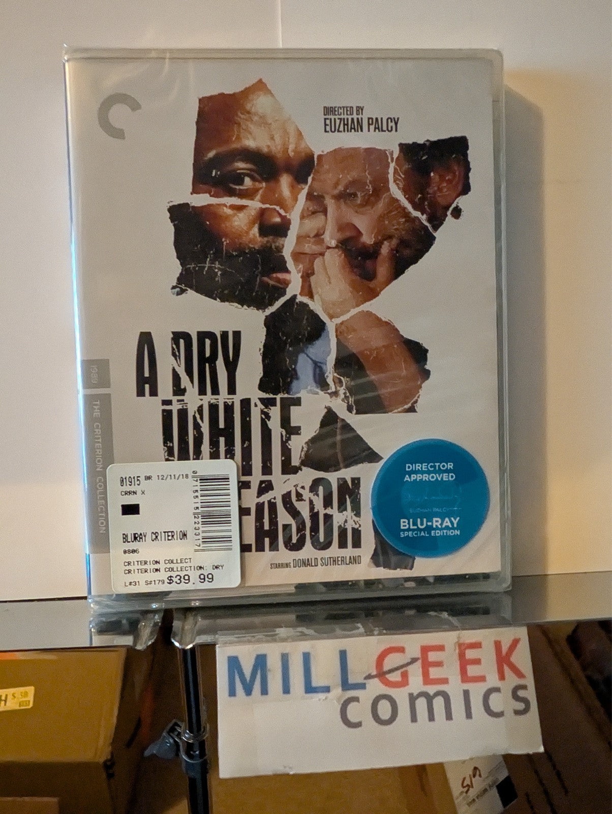 A Dry White Season, Criterion Collection (Blu-Ray) Brand New -JD
