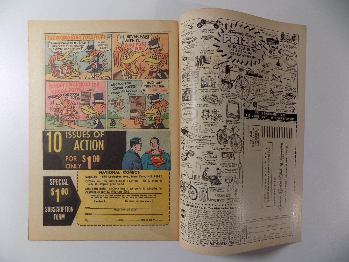 Action #327 DC Comic August 1965 Very Fine+