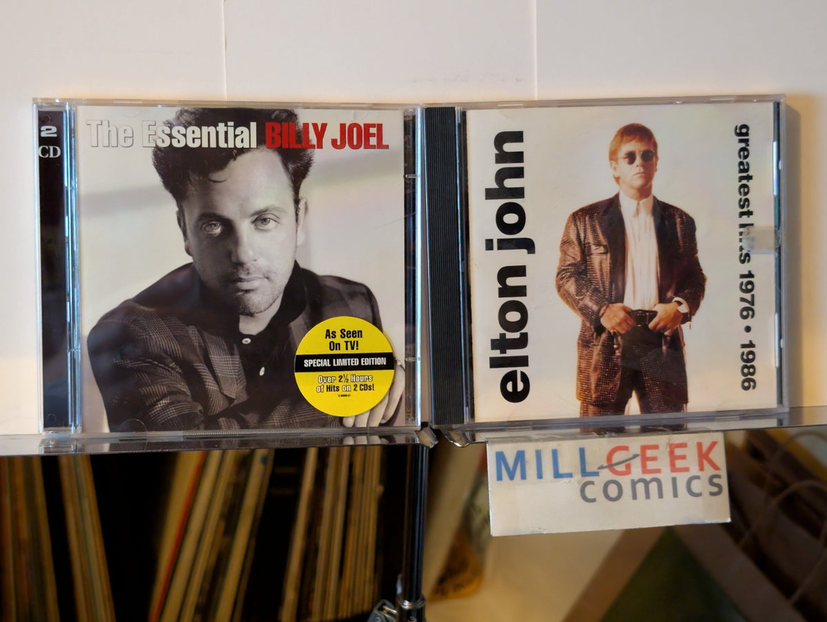The Essential Billy Joel / Elton John Greatest Hits 1976-1986 (CD) Like New-JD