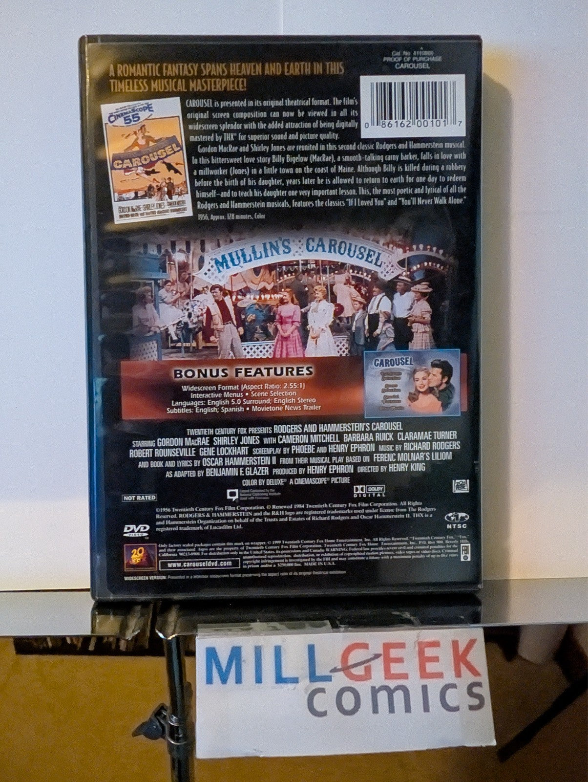 An American in Paris / The King and I / Carousel, 3 Musicals (DVD) Like New -JD