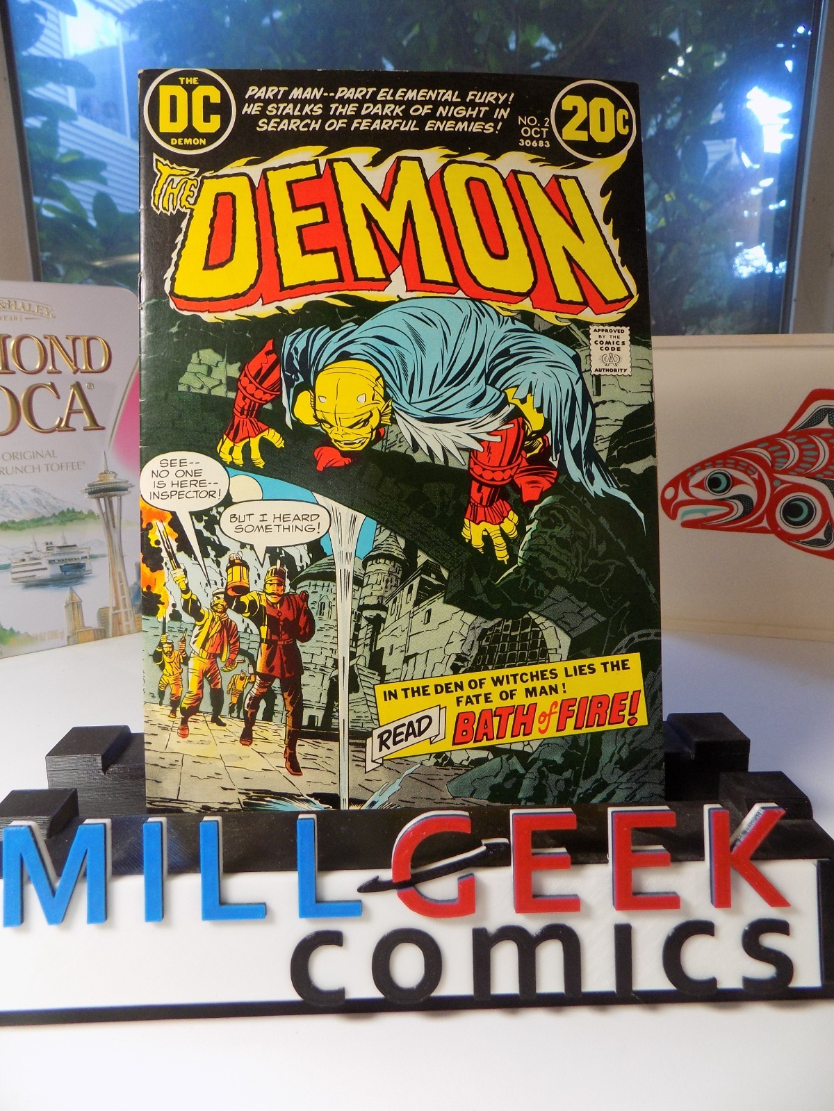 Demon #2 DC Comic October 1972 Very Fine+