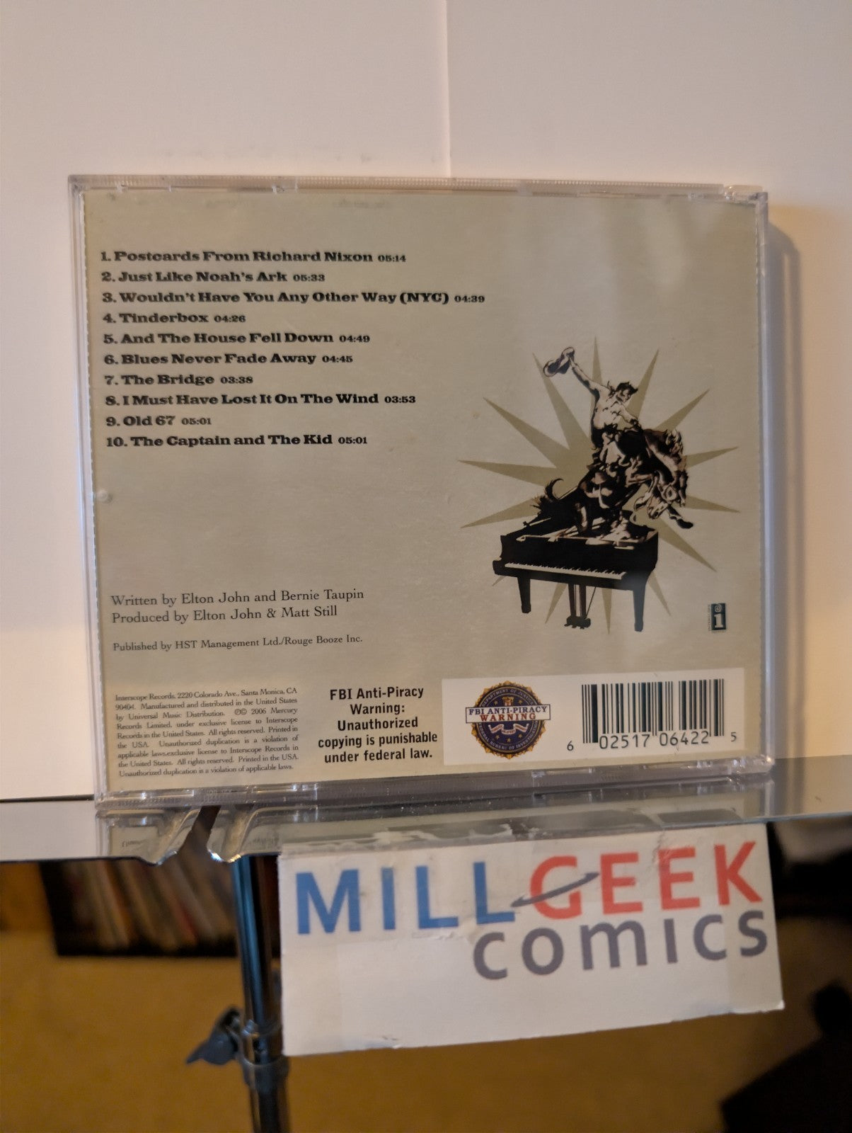 Classic Rock 5 CD Lot (Robert Plant, Led Zeppelin, The Who, The Cult, Elton) -JD