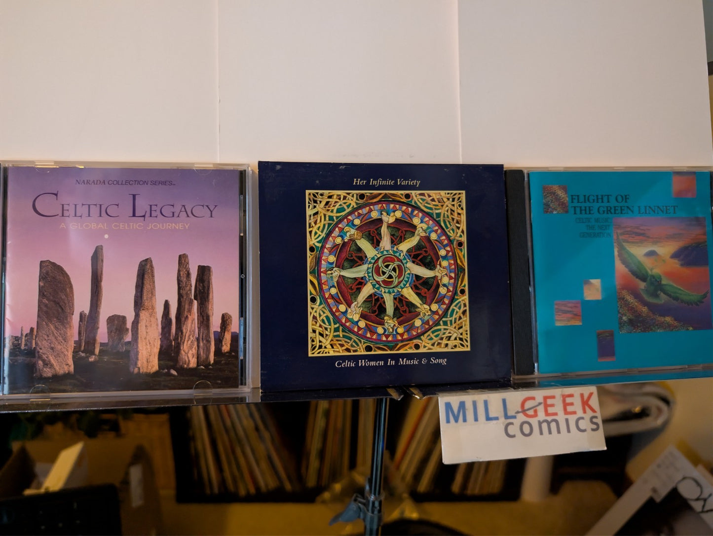 Irish Celtic Music, 3 CD Albums (Celtic Legacy, Celtic Women, Green Linnet) -JD