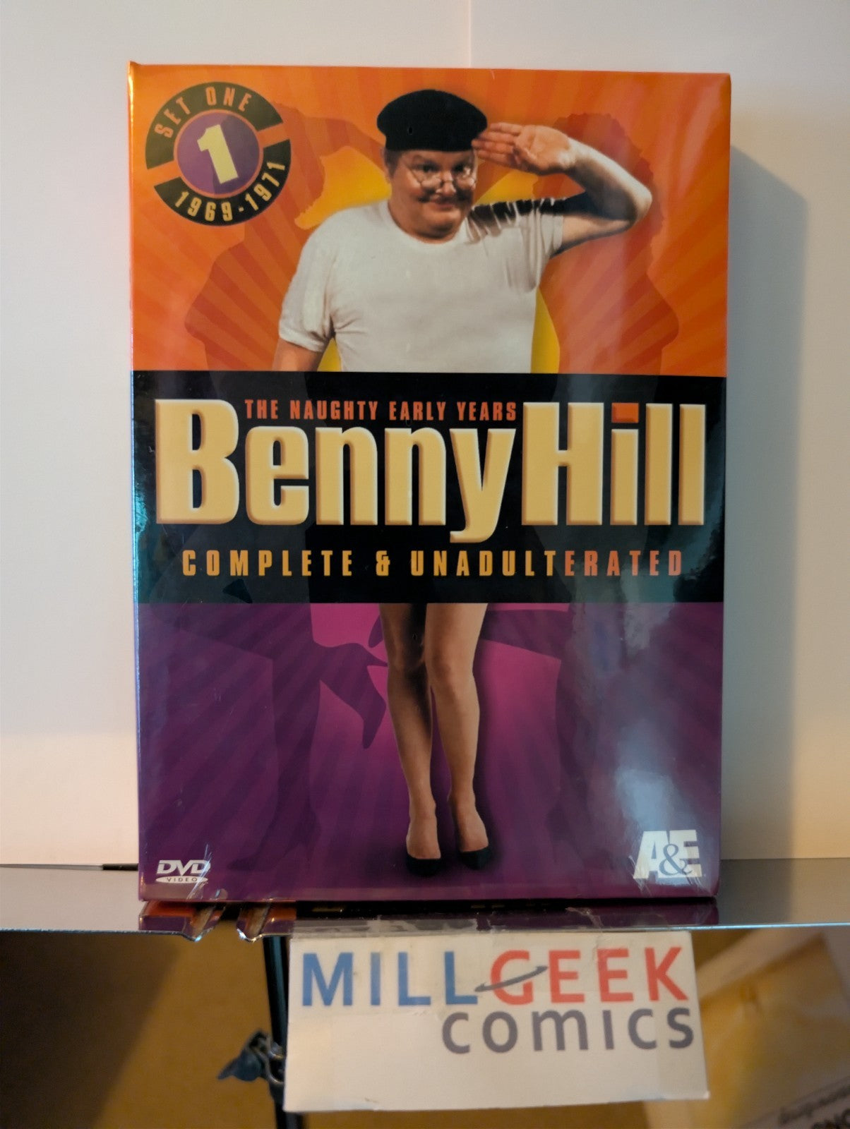 Benny Hill, The Naughty Early Years, Complete & Unadulterated, Sets 1-3 (DVD)-JD