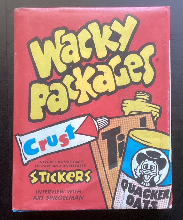 Wacky Packages by Topps, Hardcover Book, 2008 + BONUS STICKERS JD