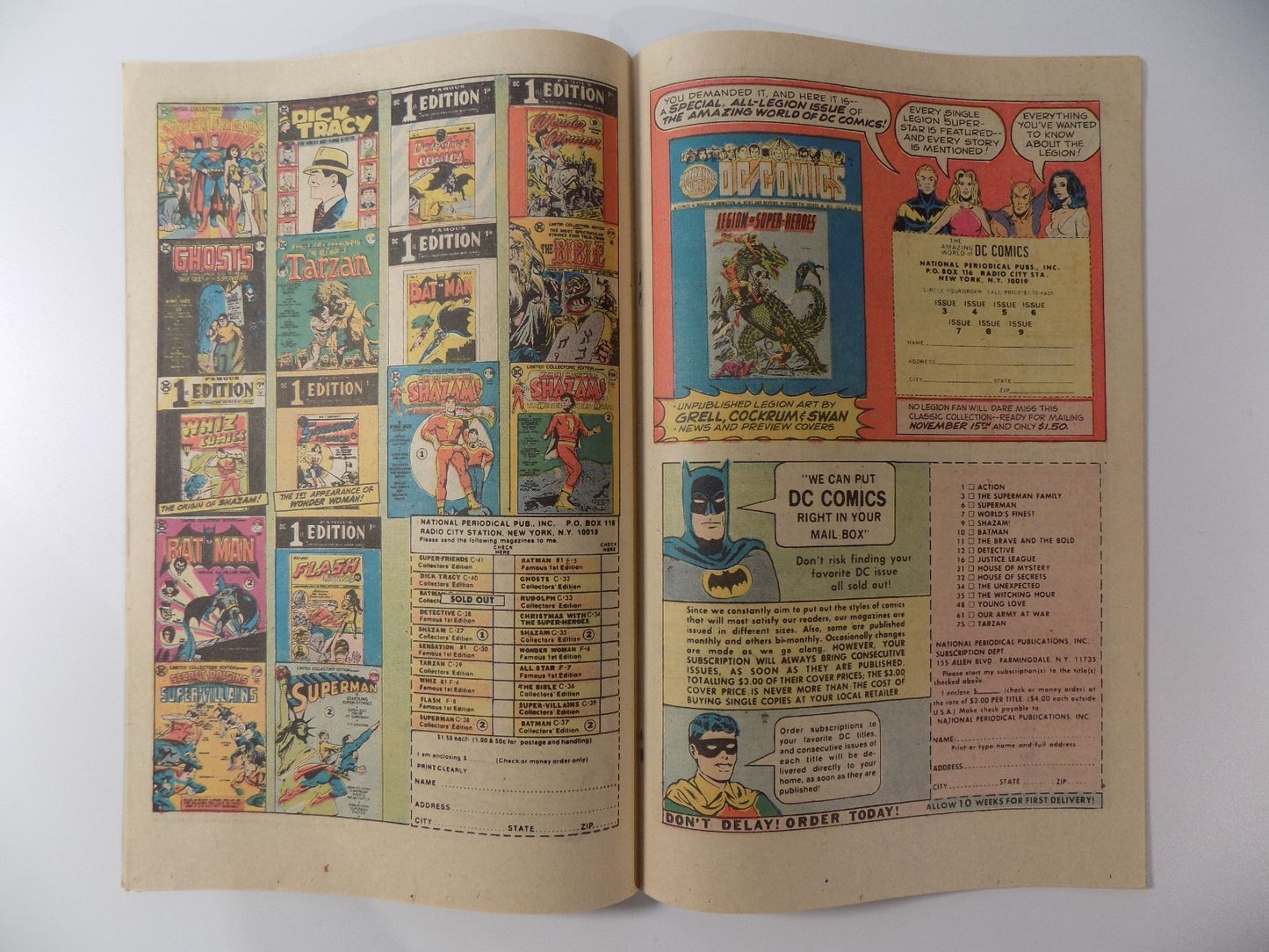 Kobra #1 DC Comic March 1976 Very Fine+