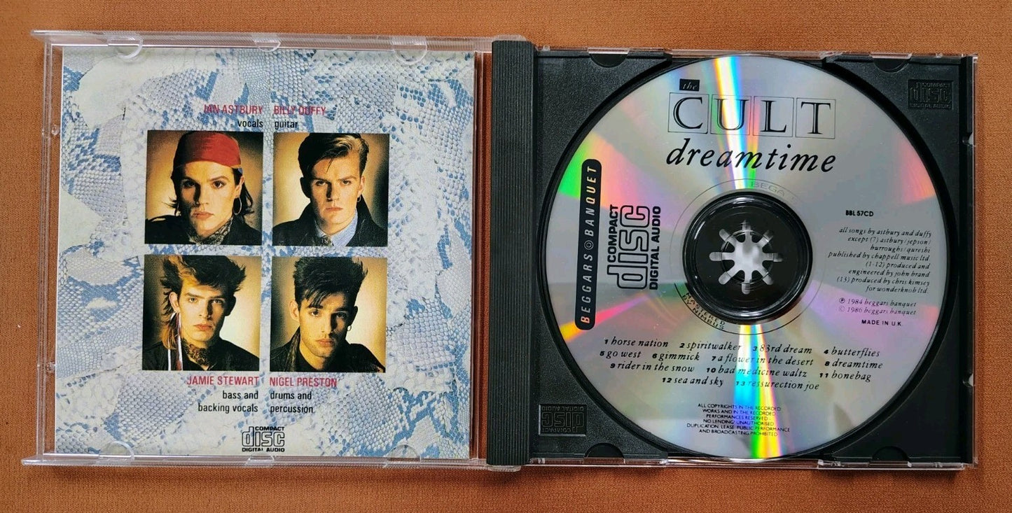 THE CULT-DREAMTIME 1984/1986 UK IMPORT CD JD