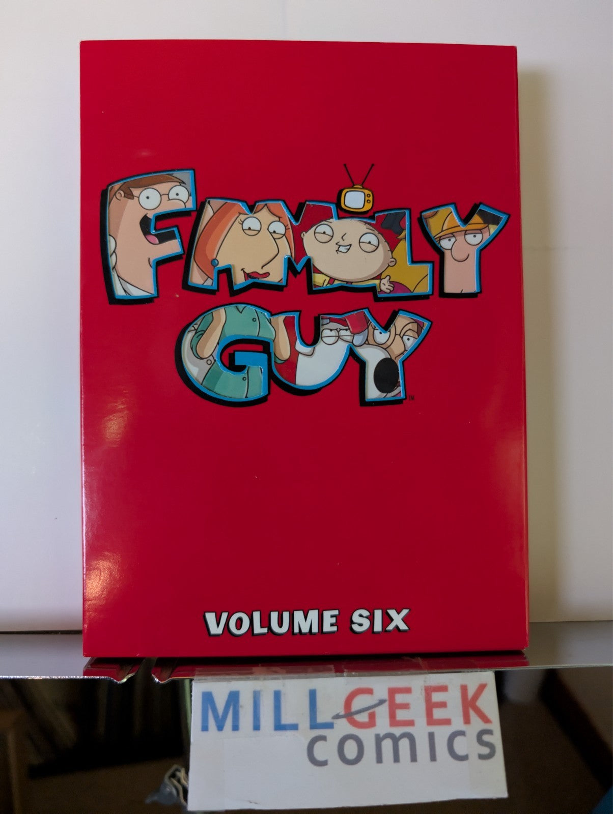 Family Guy Volume Four (New) Volume Five (New) Volume Six (Like New) (DVD) -JD