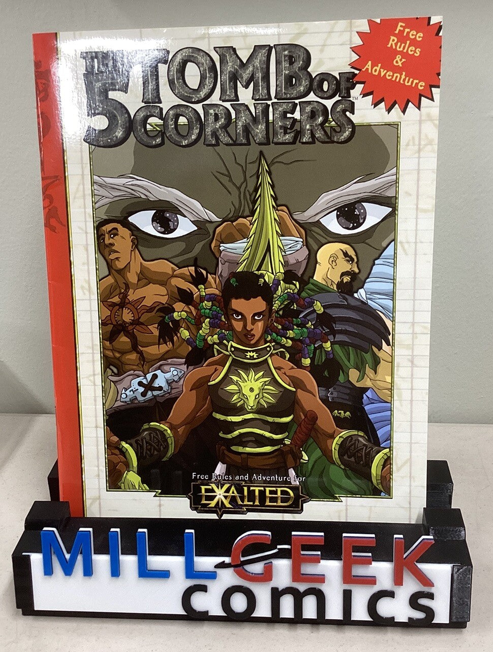 Exalted And The Tomb Of 5 Corners RPG (2 Books)