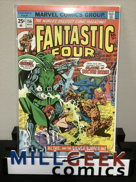 Fantastic Four #156 (Marvel March 1975) VF+ (8.5) Roy Thomas/Rich Buckler Sr.